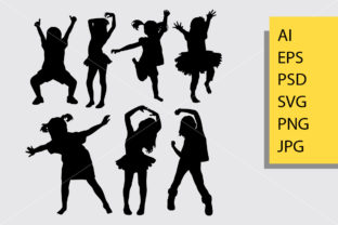 Download Kid Dancing Silhouette - Dancing silhouette Collection