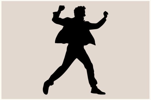Download Man Dancing Silhouette - Dancing silhouette Collection
