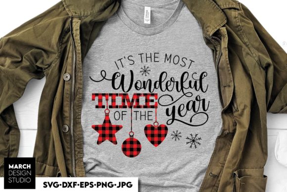 Download Christmas Wonderful Time Svg Shirt Svg - Premium Bundle
