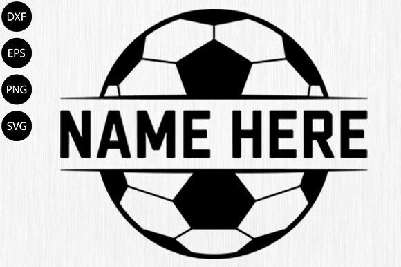 Download Soccer Name Sign SVG,Sports Laser Cut SV - Soccer name sign Collection