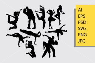 Download People Dancing Silhouette - Dancing silhouette Collection