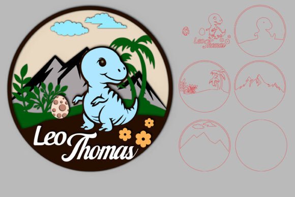 Download Dinosaur Name Sign SVG Layered - Dinosaur name sign Collection